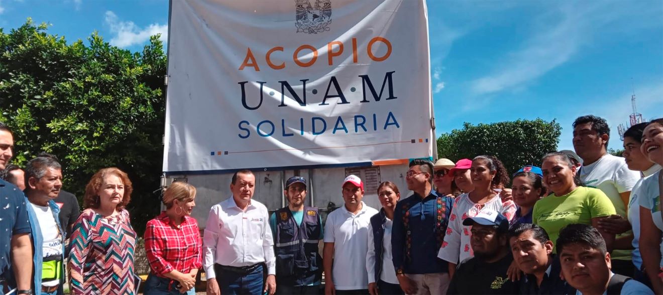 UNAM Entrega 40 Toneladas De Ayuda Para Damnificados UNAM Global