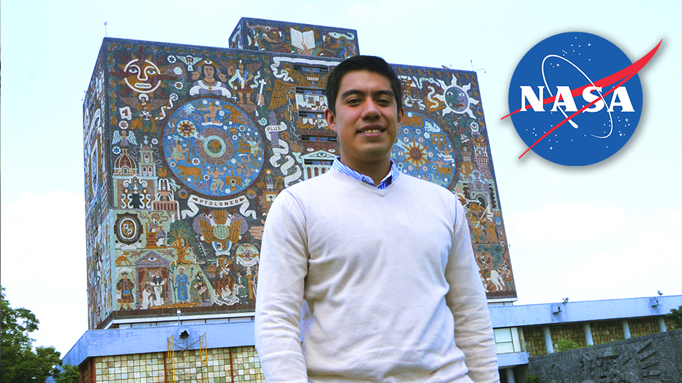 Incorpora la NASA a alumno de la UNAM como estudiante-investigador