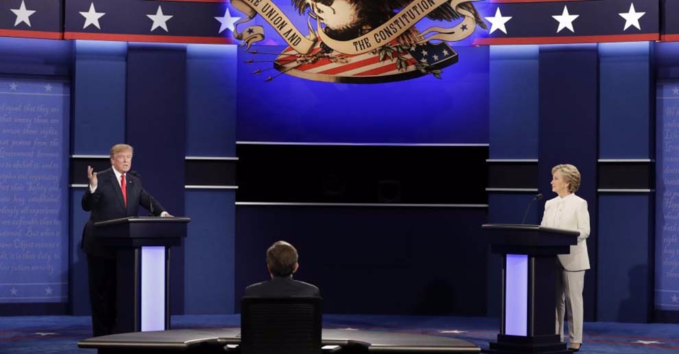 Clinton y Trump, sin un discurso contundente para ganarse a los electores indecisos