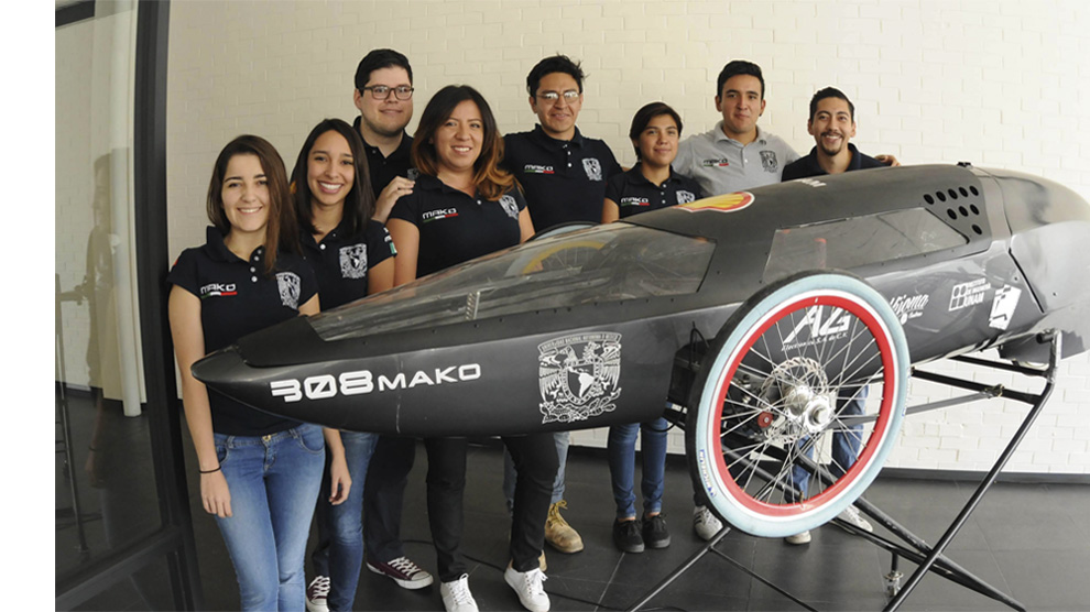 Alumnos de la UNAM diseñan vehículo eléctrico, finalista en concurso internacional