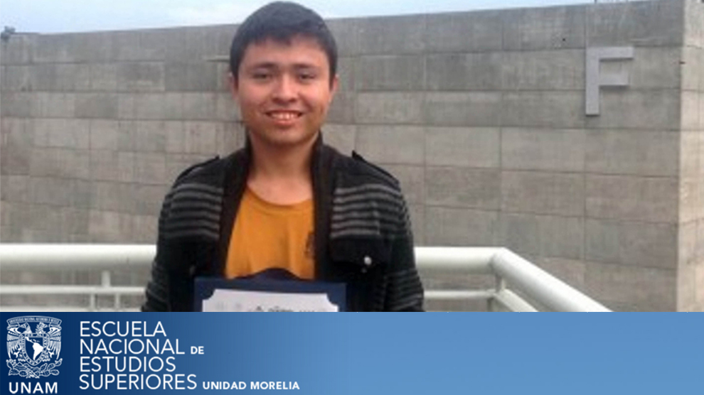 Gana estudiante de la ENES Morelia concurso de la Agencia Espacial Mexicana