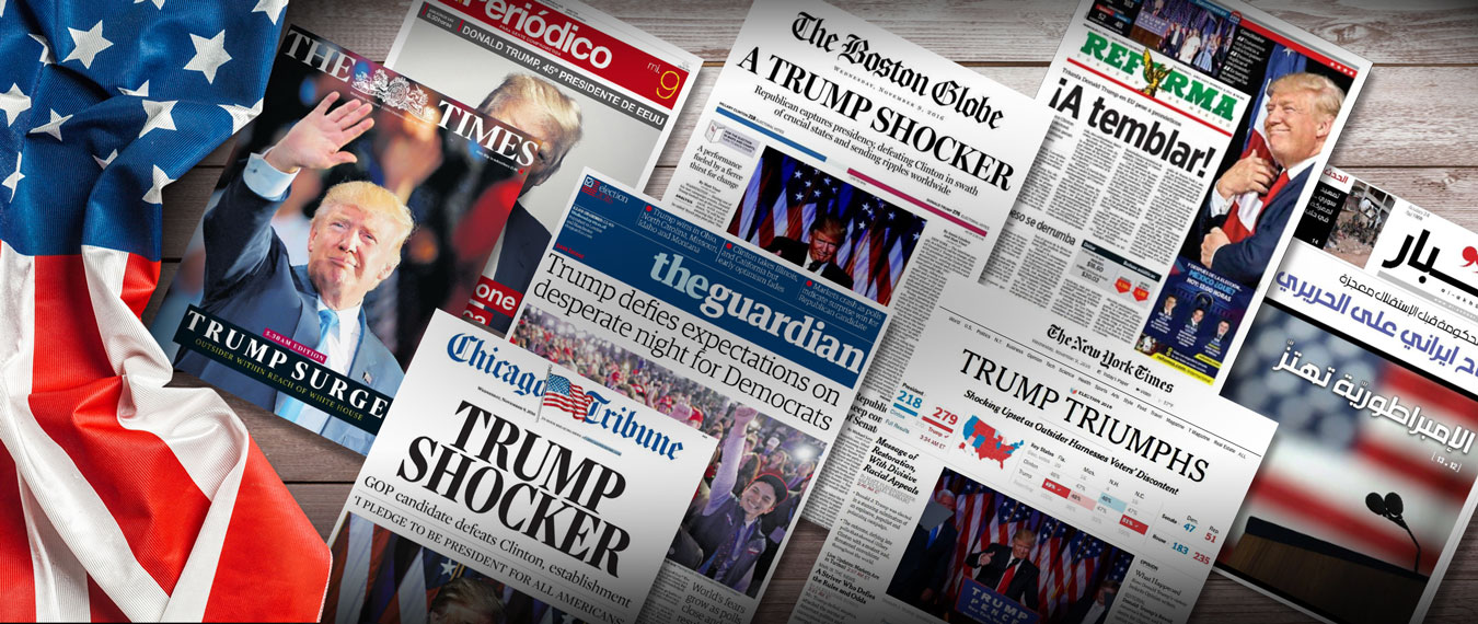 Gana Trump; reacción en los medios del mundo