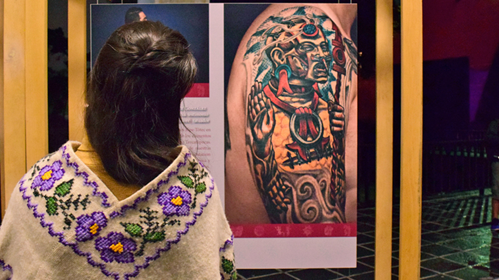 Tatuaje prehispánico. In Tlilli In Tlapalli