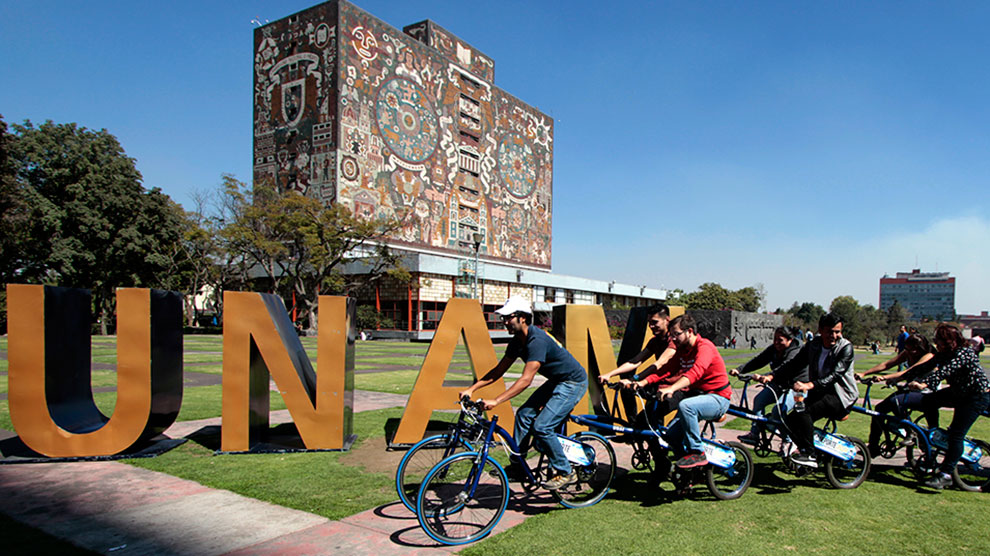 Bicitrén UNAM: lo increíble de CU está a tus pies
