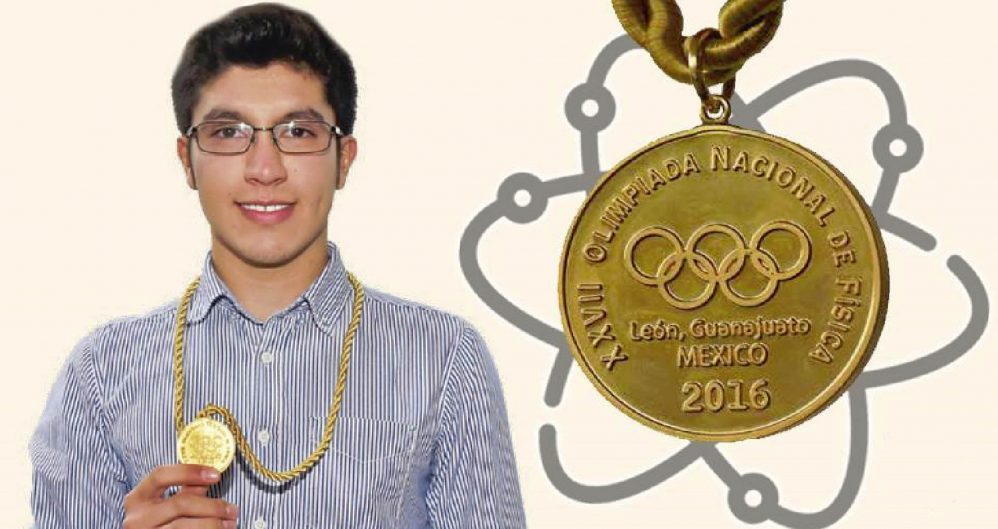 Gana alumno de la UNAM medalla de oro en Olimpiada Nacional de Física