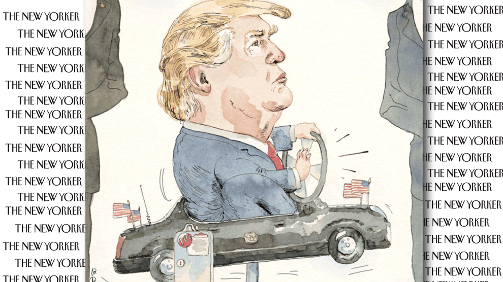 Trump “At the wheel”
