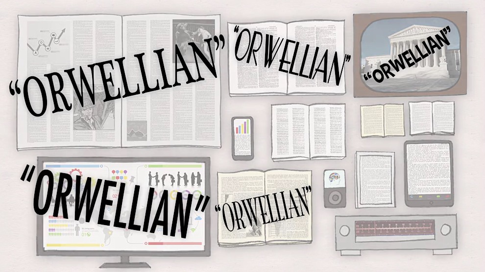 What “Orwellian” Really Means: An Animated Lesson About the Use & Abuse of the Term