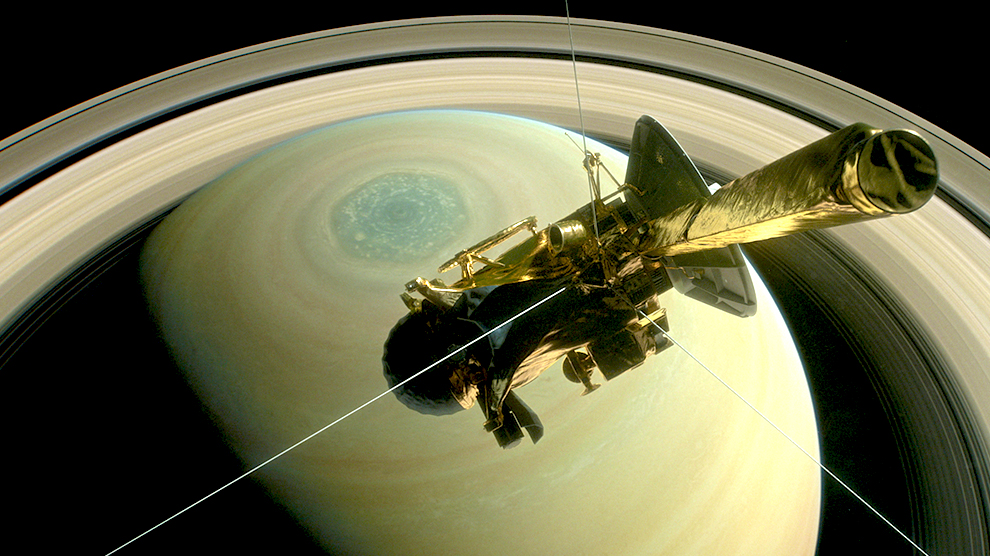 Cassini llega a los anillos de Saturno
