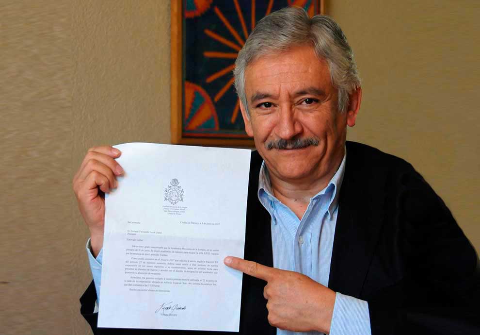 Fernando Nava López, antropólogo de la UNAM, nuevo integrante de la Academia Mexicana de la Lengua