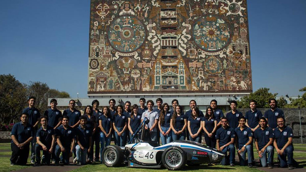 Fórmula 1 apoyará a la escudería UNAM Motorsports