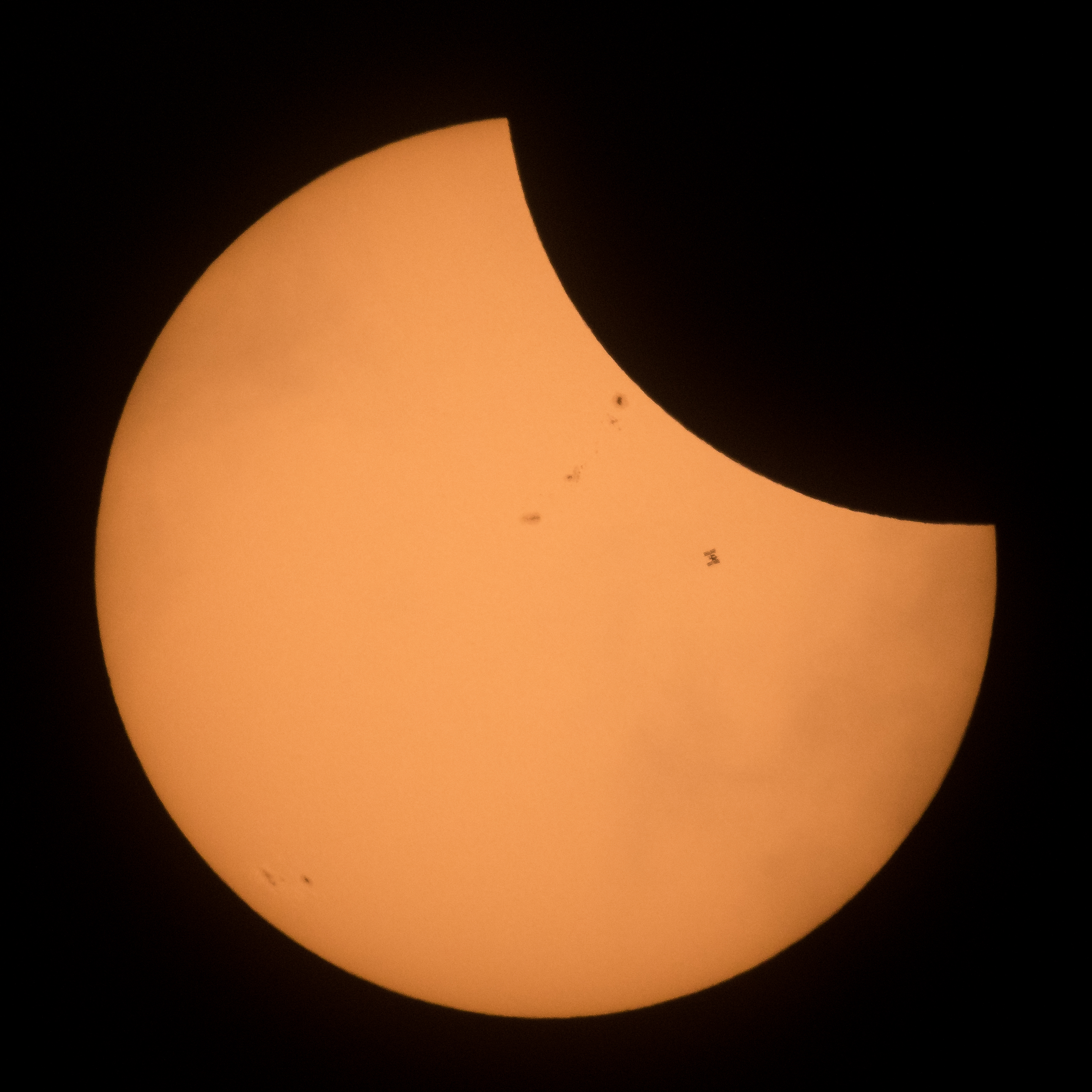Las mejores imágenes del Eclipse con la NASA