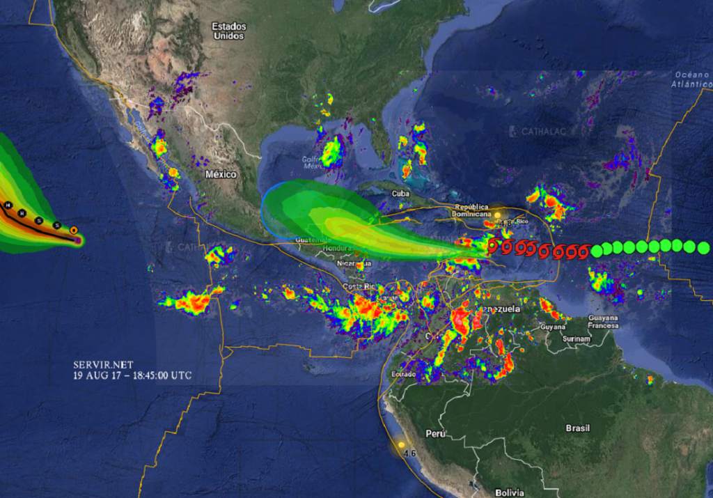 Tormenta tropical Harvey cobrará fuerza en las próximas horas