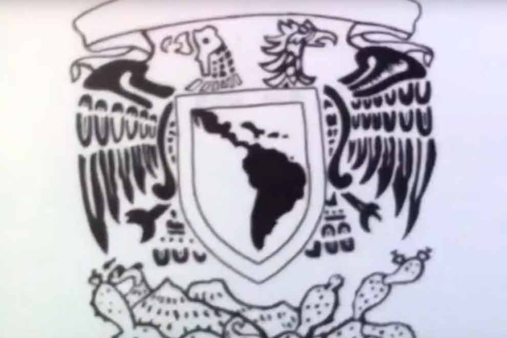 Como dibujar el escudo de la UNAM