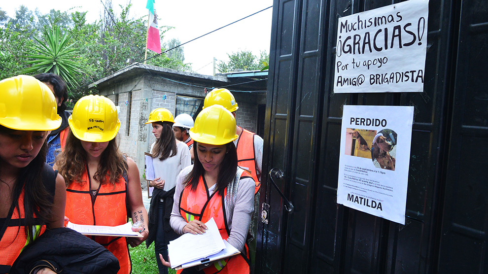 Brigadas de Arquitectura no olvidan a San Gregorio Atlapulco