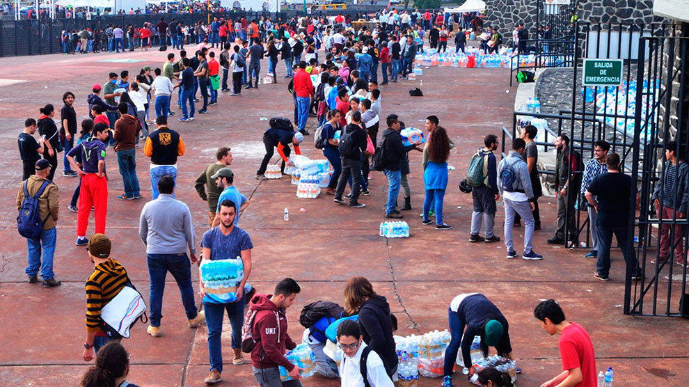 Ante la catástrofe, solidaridad