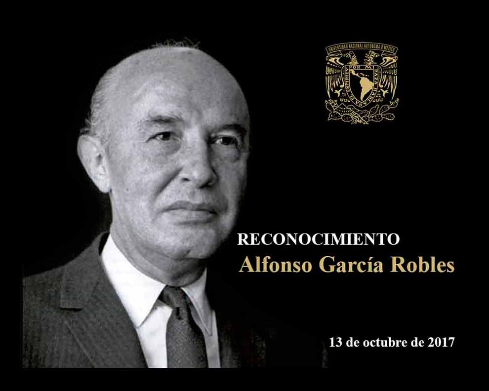 Retransmisión: Ceremonia de entrega del Reconocimiento Alfonso García Robles