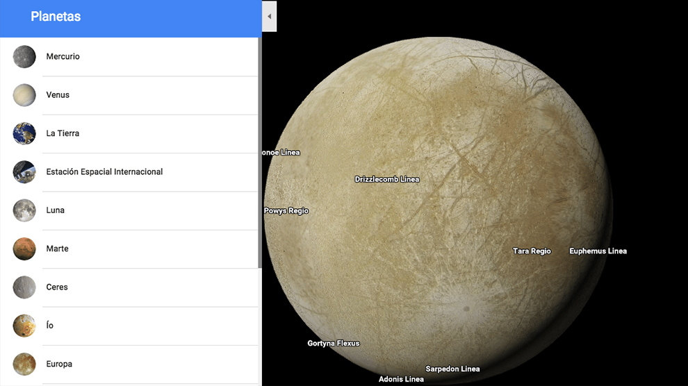 Con Google Maps conoce Saturno y sus lunas a través de imágenes