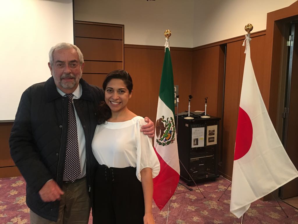 Felicita el rector a alumna que desarrolla programa de innovación en la Universidad de Hiroshima