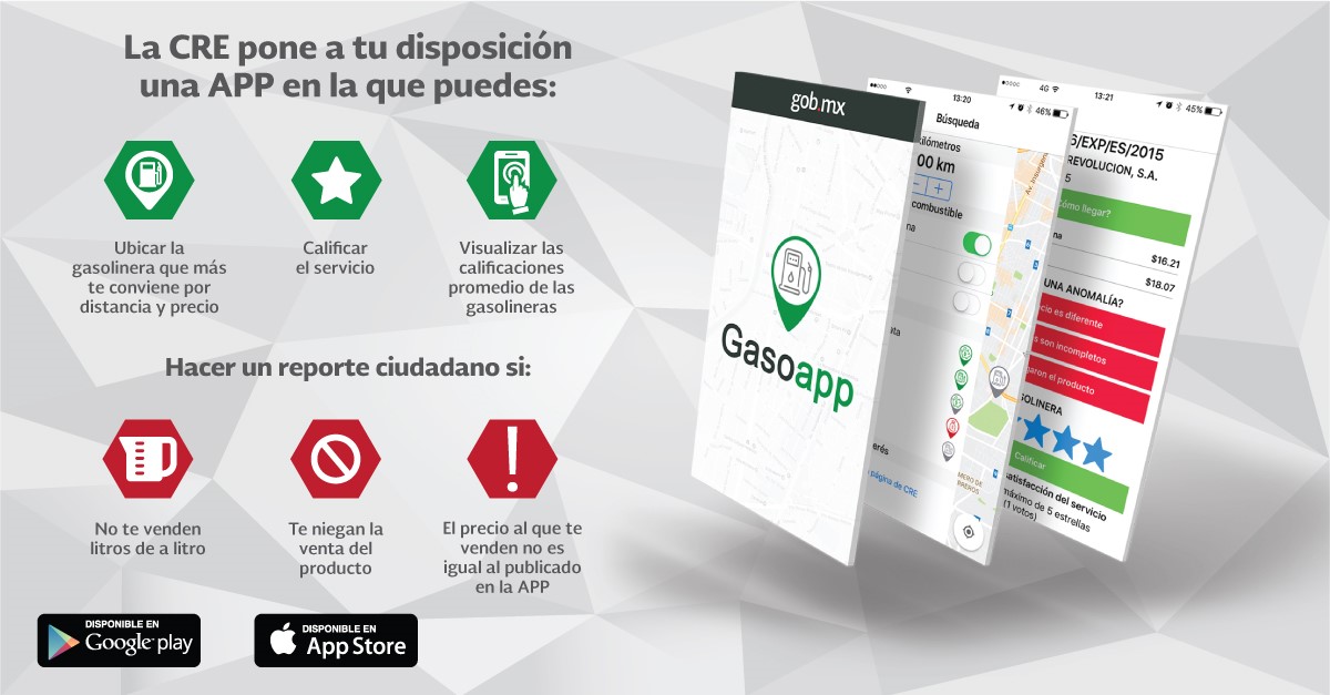 Gasoapp, auxiliar en la comparación de combustibles en tiempo real