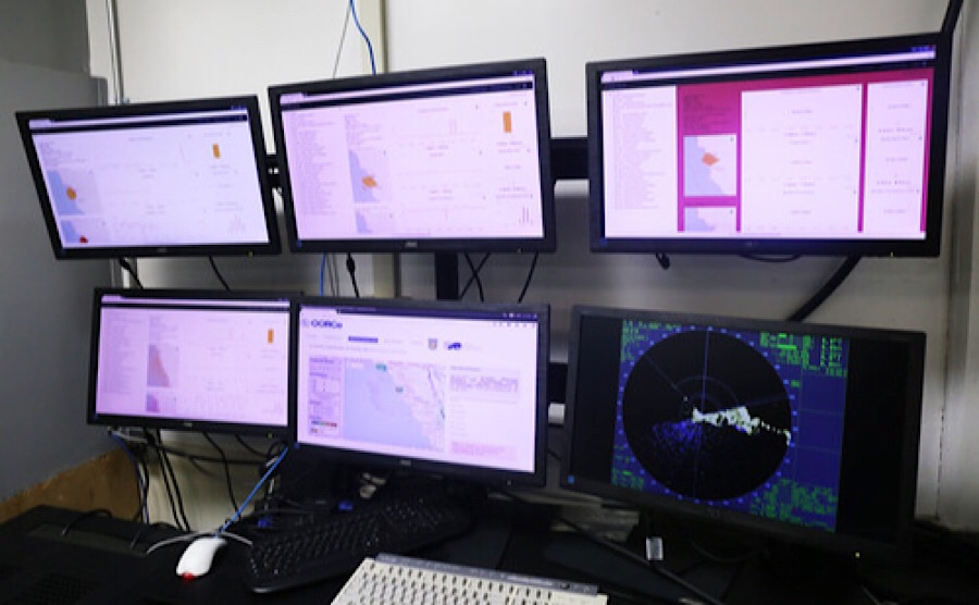 Instalan radar oceanográfico en Estación de Acuicultura Marina