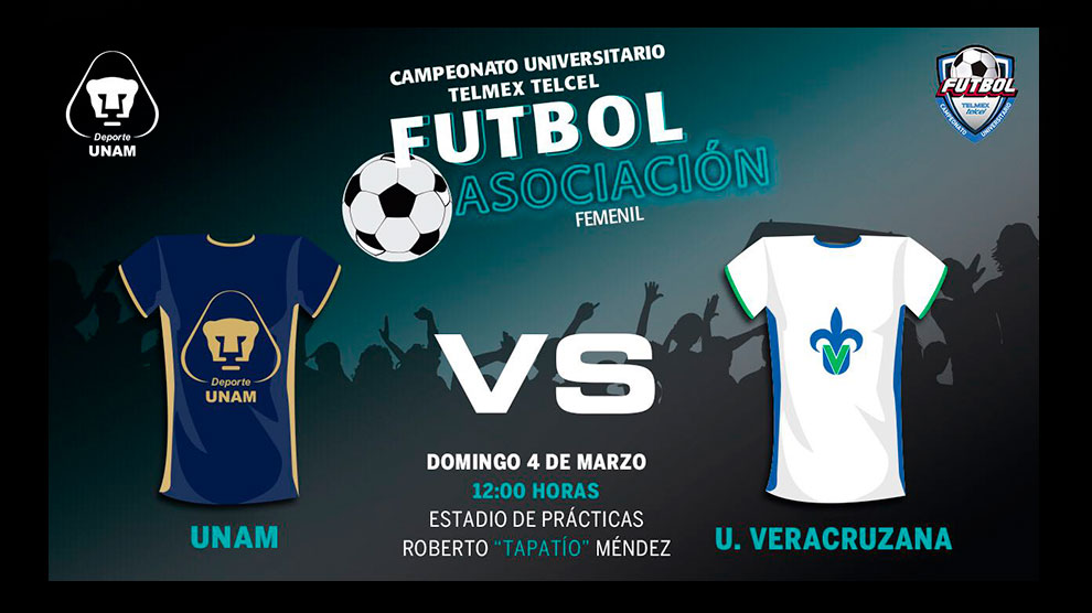 Futbol femenil: UNAM vs U. Veracruzana