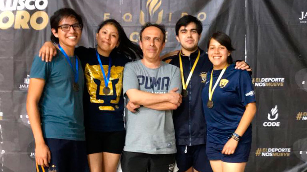 Destaca equipo de la UNAM de  Tenis de Mesa en Campeonato Nacional