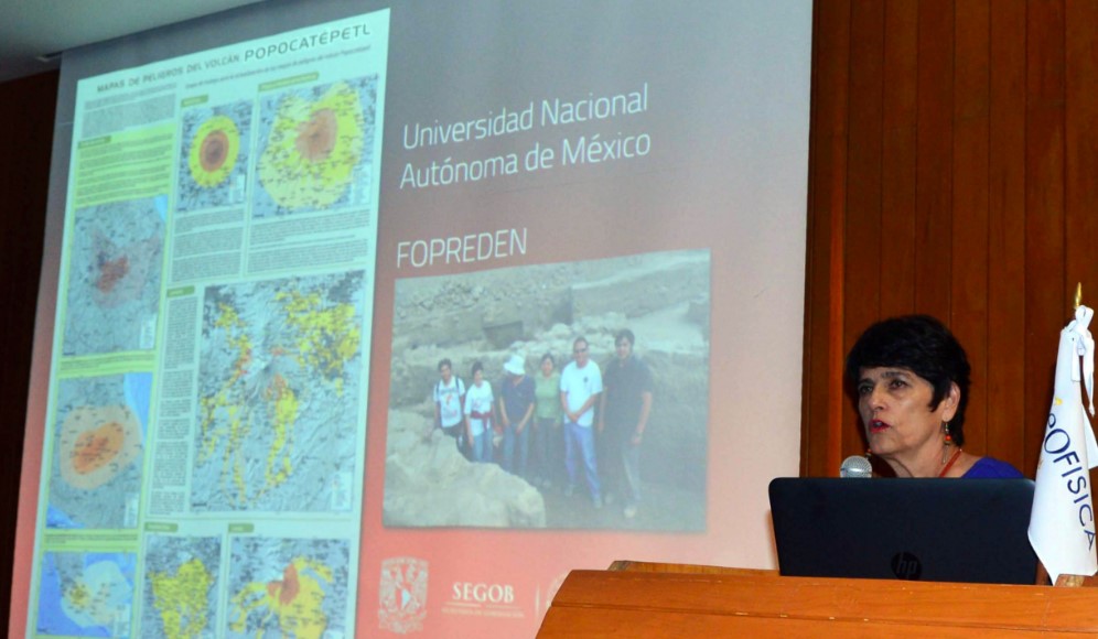 Actualiza la UNAM mapa de peligros del Popocatépetl