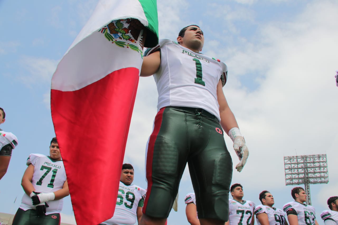 México es subcampeón del Mundial Sub 19 de futbol americano