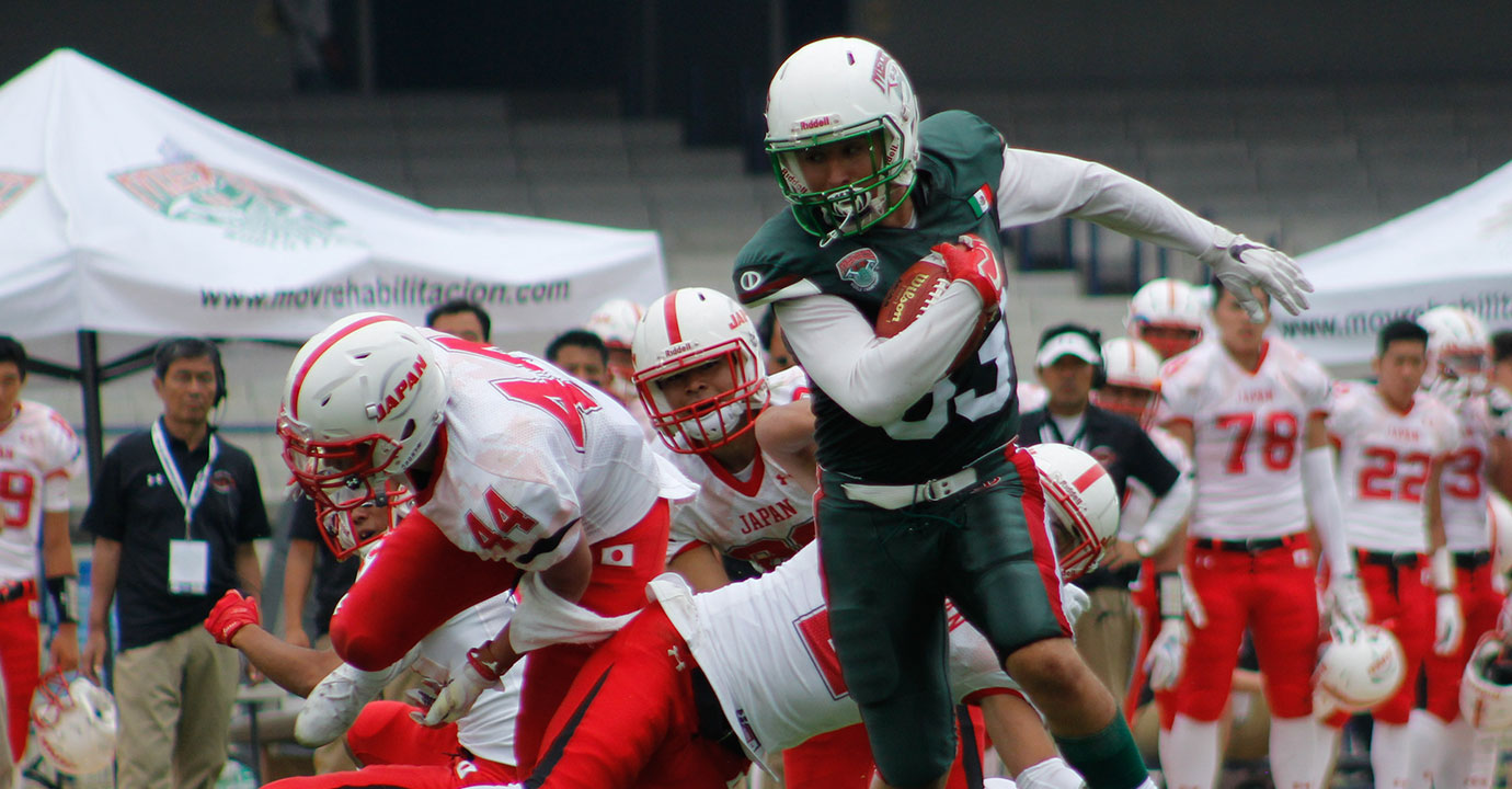 México debuta con triunfo en el Mundial Sub 19 de futbol americano