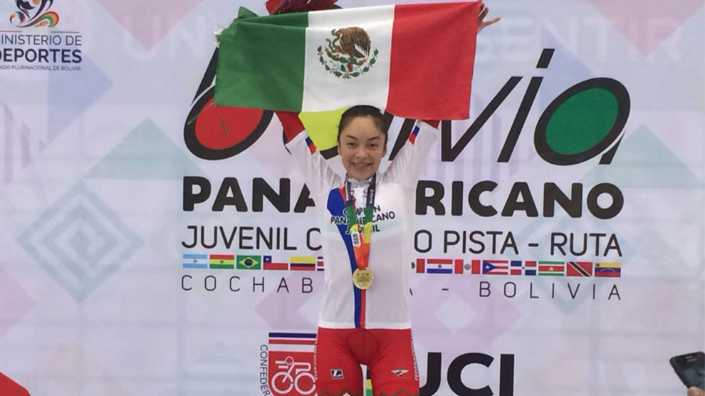 Universitaria ganó medalla de oro en el Panamericano Juvenil de Ciclismo