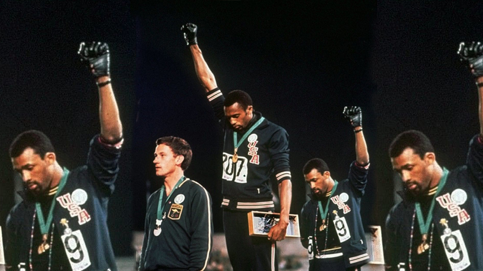 Hace 50 años, la gloria olímpica y el puño en alto