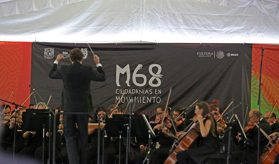 Filarmonica-UNAM-Sinfonica-IPN-Marcha-Silencio-3-UNAMGlobal
