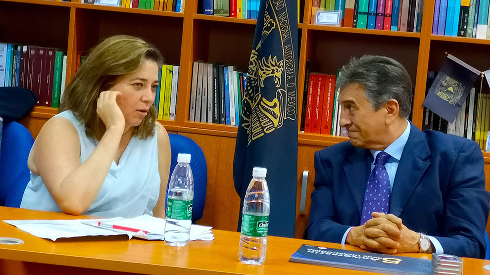Presidenta del Colmex visita UNAM-China