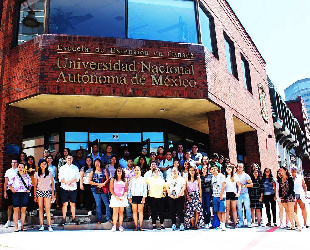 Al finalizar este verano, la UNAM-Canadá alcanzó la cifra de tres mil estudiantes recibidos en inmersión