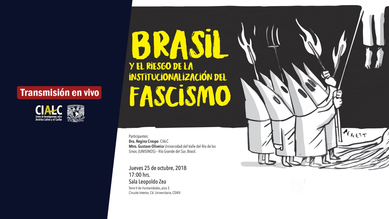 Conversatorio “Brasil y el riesgo de la institucionalización del fascismo”