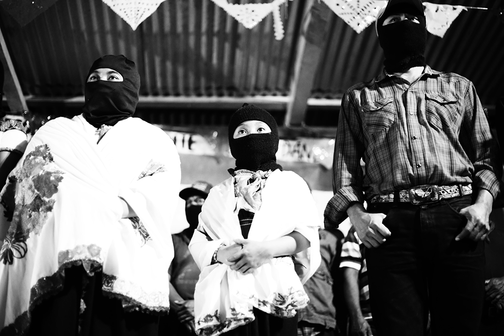 Aniversario 25 de la aparición del EZLN