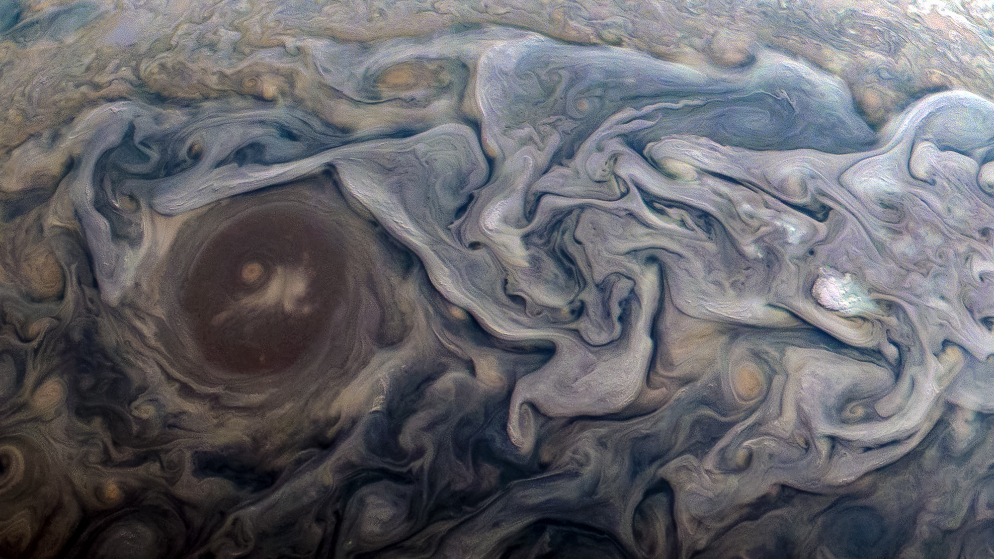 ¿Cómo luce la atmósfera de Júpiter?