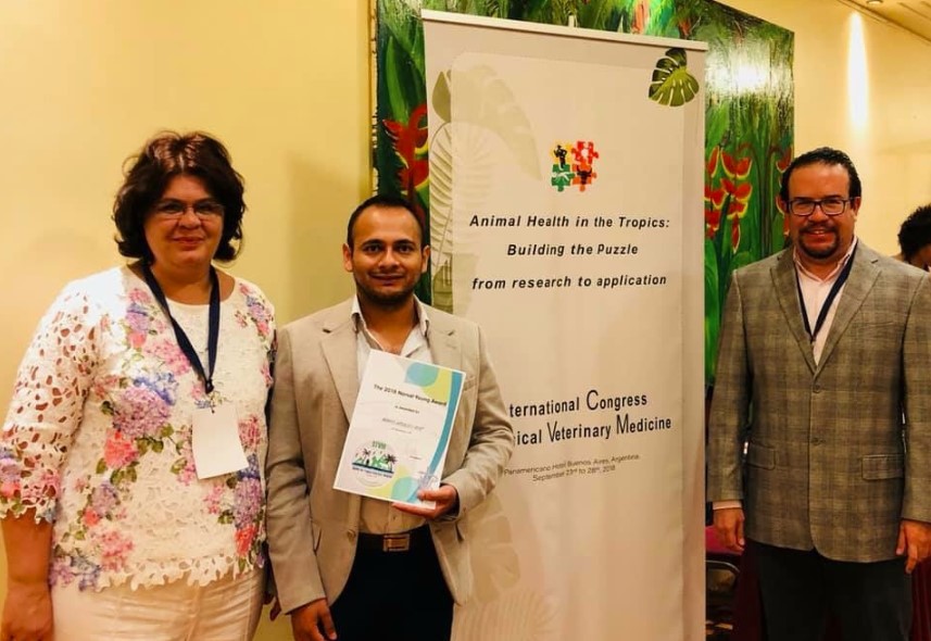 Egresado del Doctorado en Ciencias Biológicas recibe Premio Internacional Norval-Young 2018