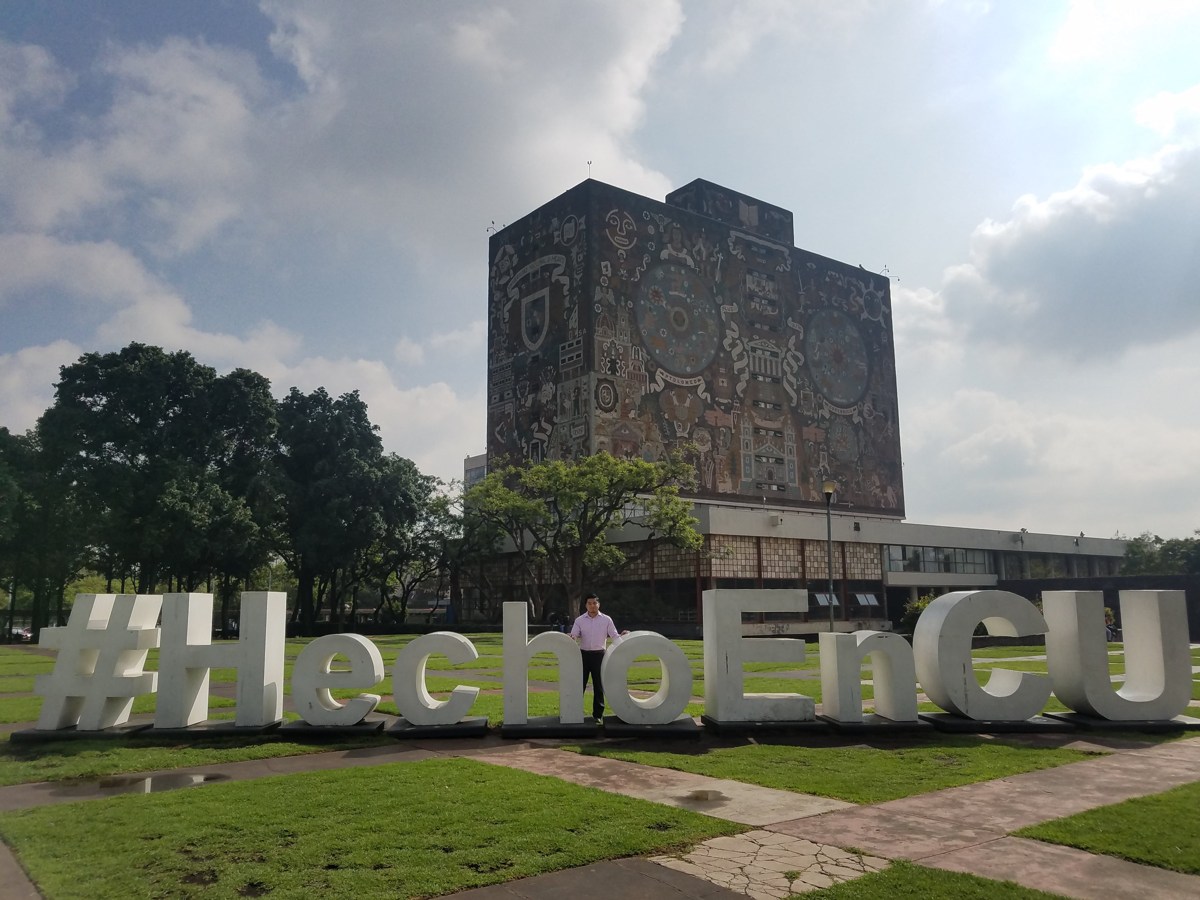 Estudiante de Guatemala ingresa a la UNAM para estudiar un doctorado en Administración