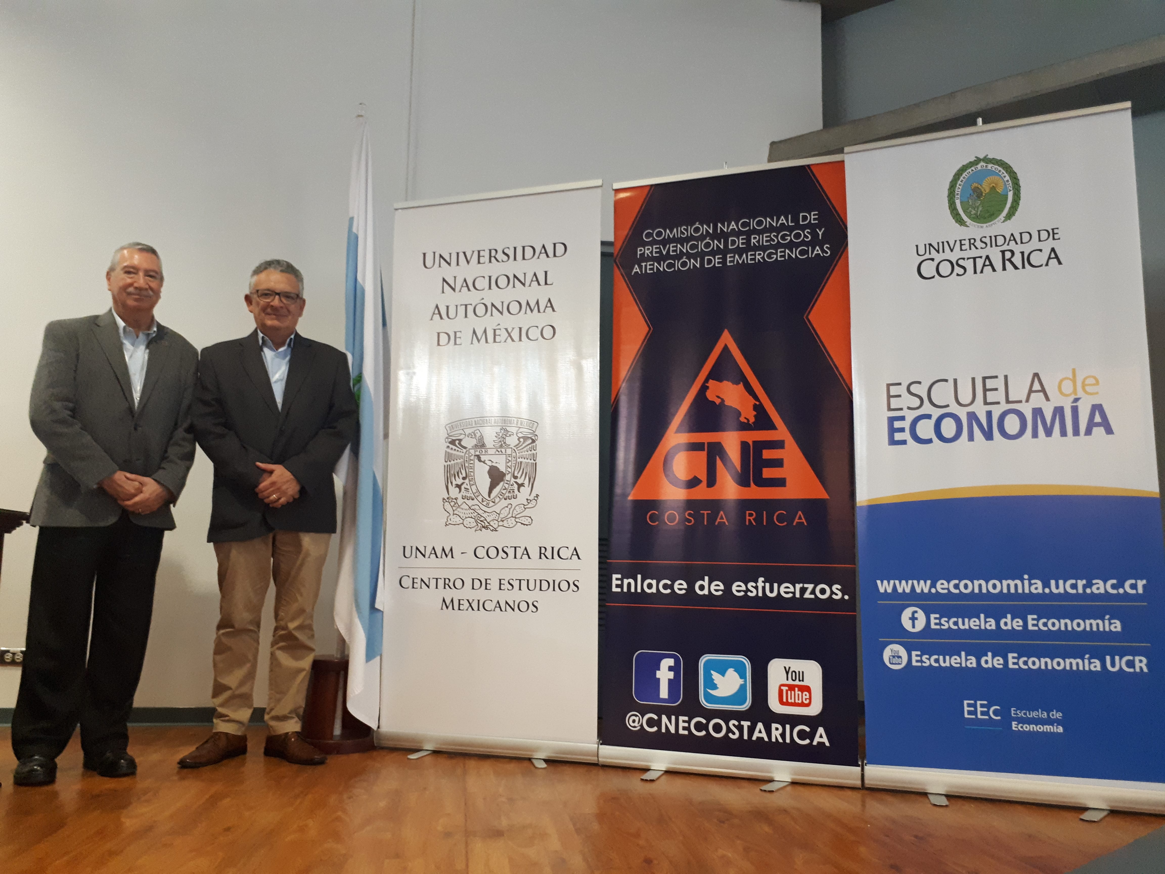 conferencias-UCR-experiencias-economía-riesgos-UNAMGlobal