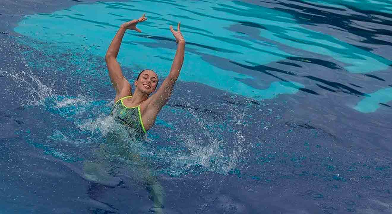 Ana Paula, la “niña de oro” de la natación artística  