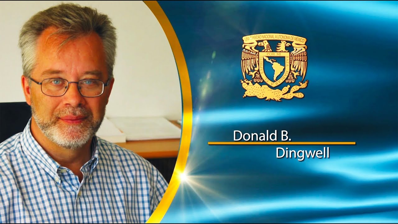 Retransmisión: conferencia del doctor honoris causa Donald Bruce Dingwell
