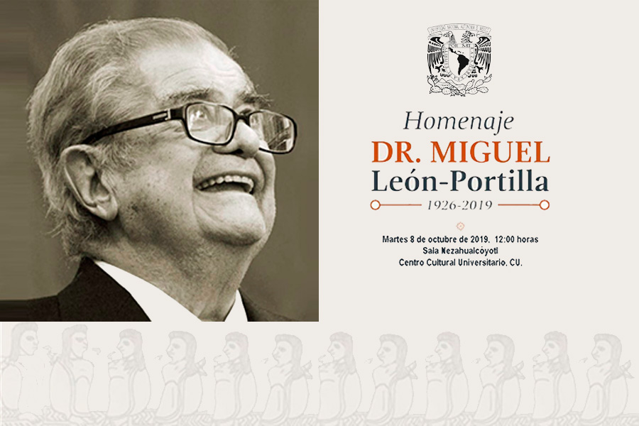 Retransmisión: Homenaje al Doctor Miguel León-Portilla