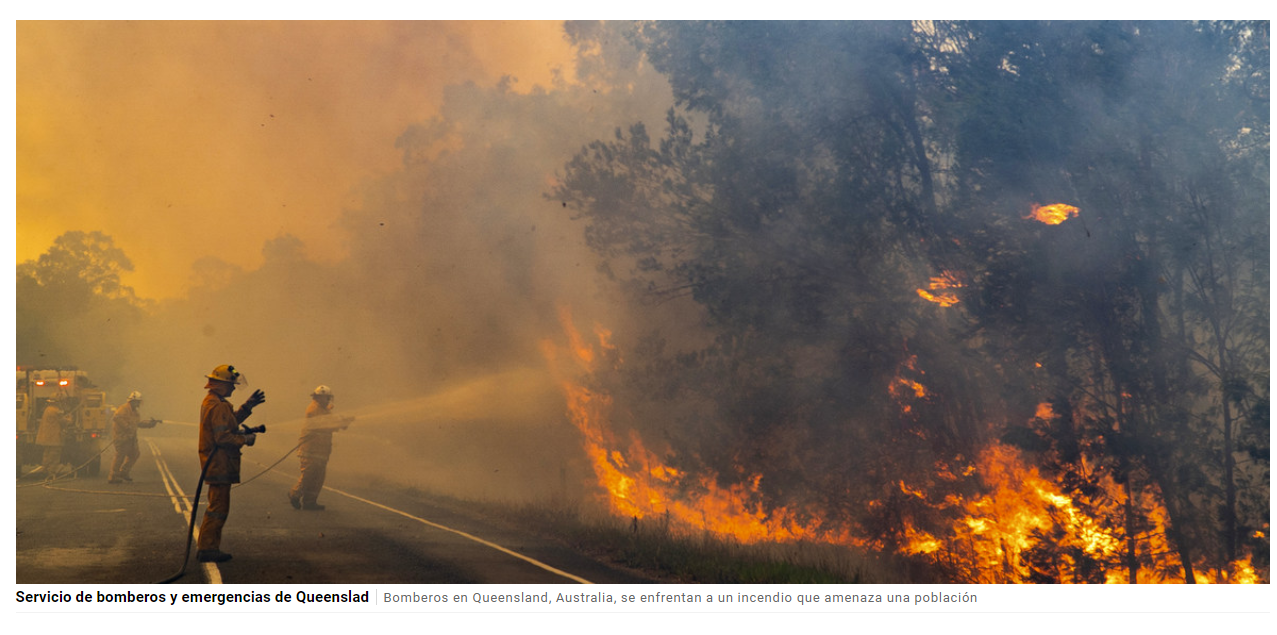 Efectos nocivos de incendios en Australia llegan hasta Sudamérica