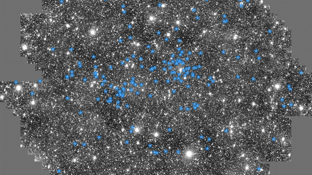 Se han encontrado estrellas jóvenes en una parte antigua de nuestra galaxia