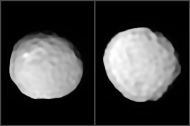 Pallas, el ‘asteroide pelota de Golf’