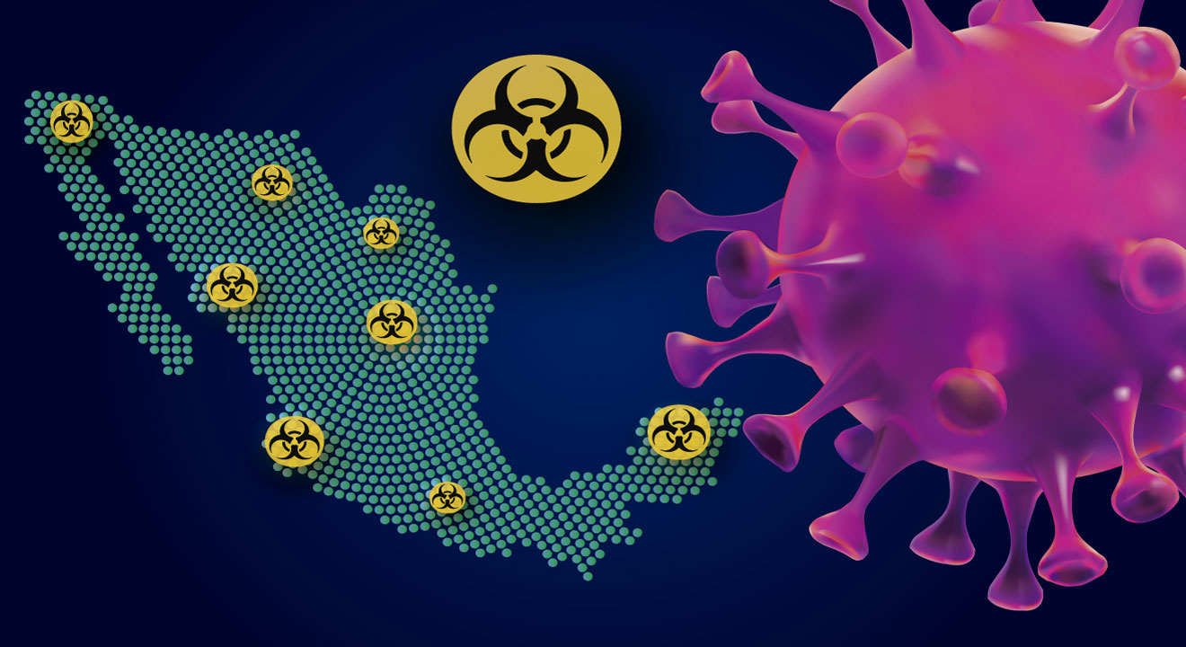 Modelos matemáticos estiman brote infeccioso de coronavirus en México entre el 20 y 30 de marzo