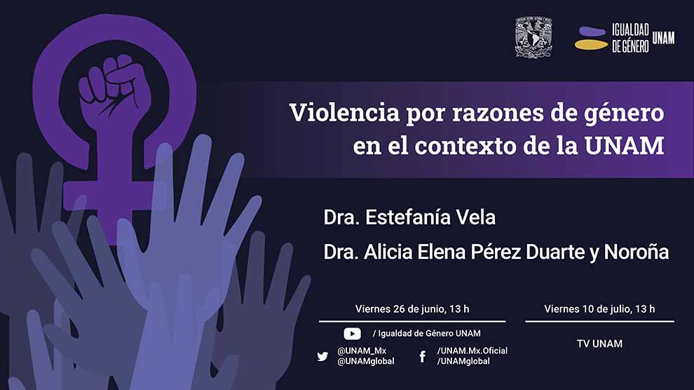 Violencia por razones de género en el contexto de la UNAM