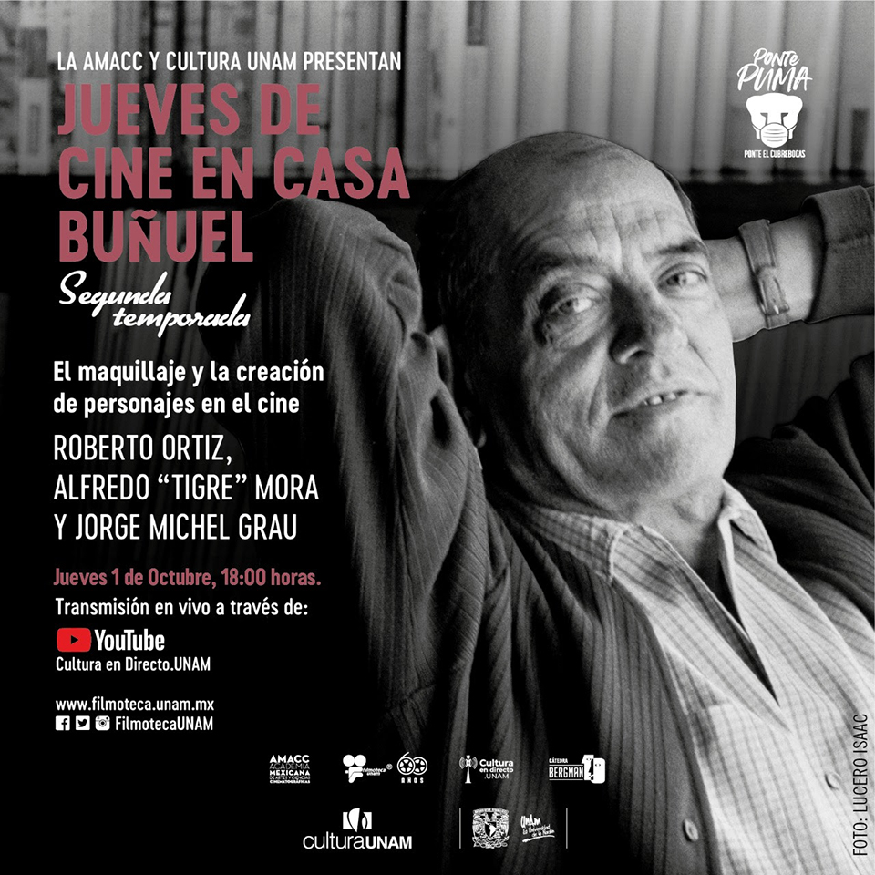 Charlarán sobre maquillaje y la creación de personajes en Jueves de cine en  Casa Buñuel | UNAM Global