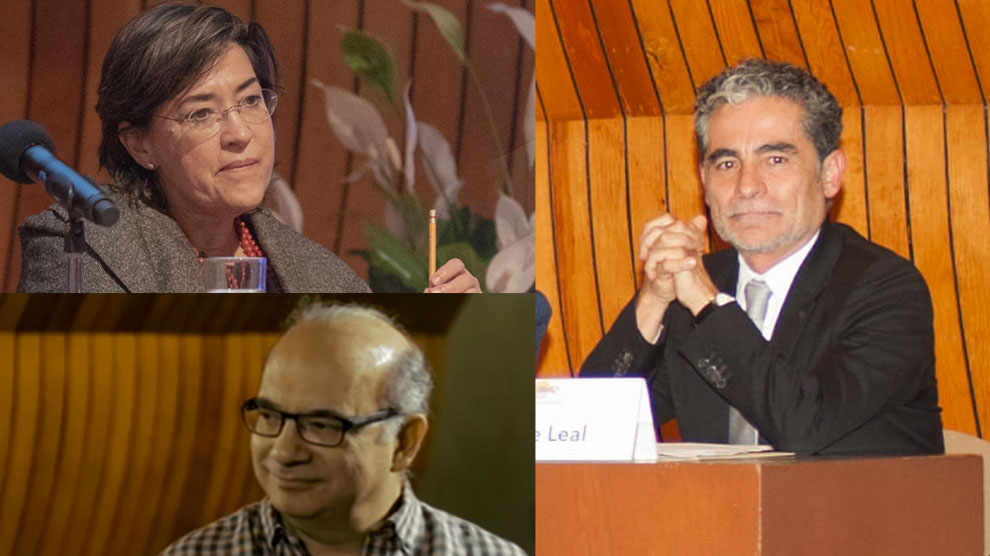 Susana López Charretón, Felipe Leal y Claudio Lomnitz, nuevos miembros electos de El Colegio Nacional